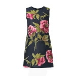 Carolina Herrera Peony Jacquard Shift Dress
