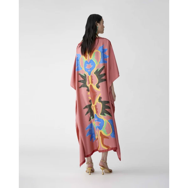 Carolina Herrera Rianna + Nina Printed Caftan, view 3