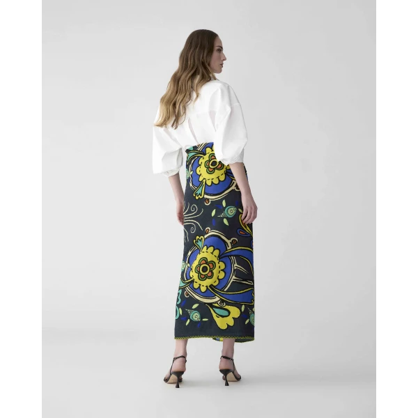 Carolina Herrera Rianna + Nina Printed Scarf, view 3