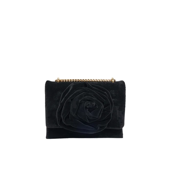 Carolina Herrera Rosita Chain Bag in Black
