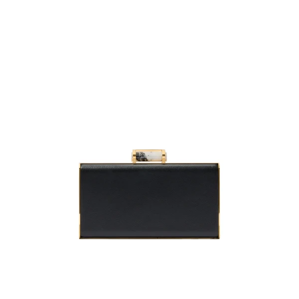 Scala Insignia Small Clutch in Black