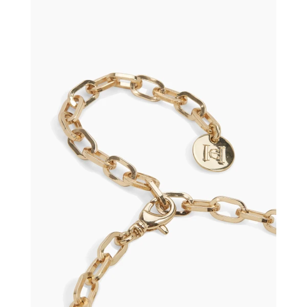 Carolina Herrera Sculptural Necklace in Gold, view 4
