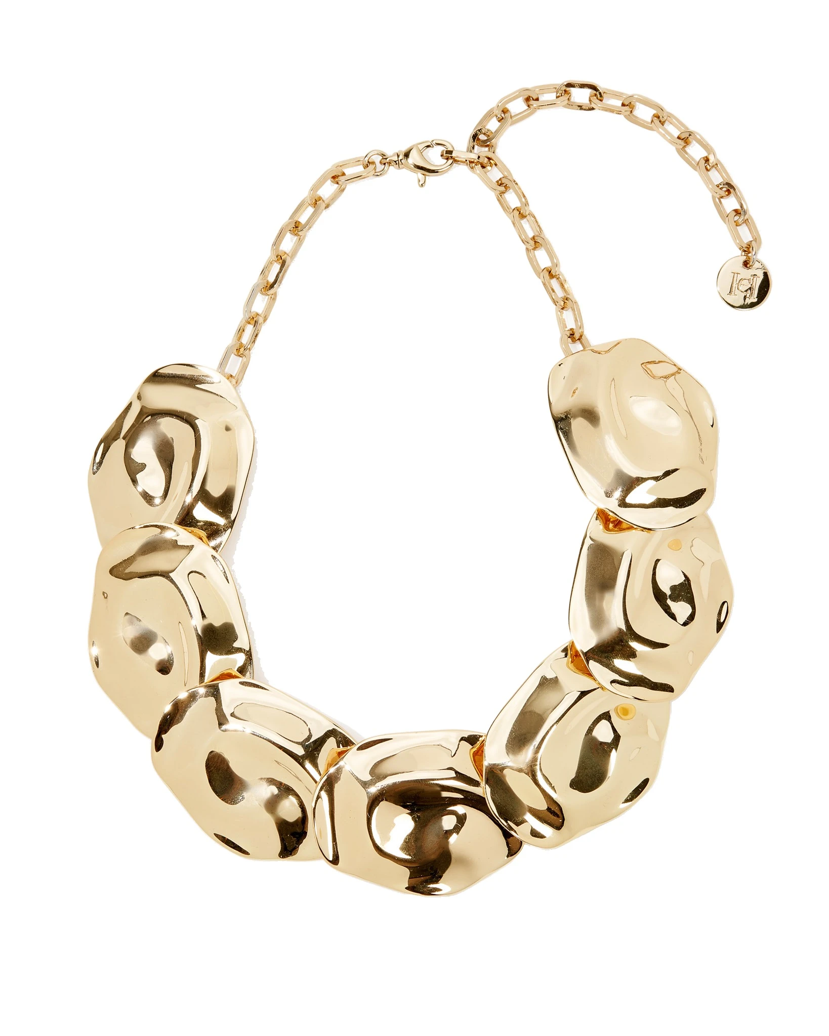 Carolina Herrera Sculptural Necklace in Gold | Jewelry | Coveti Carolina Herrera Sculptural Necklace in Gold