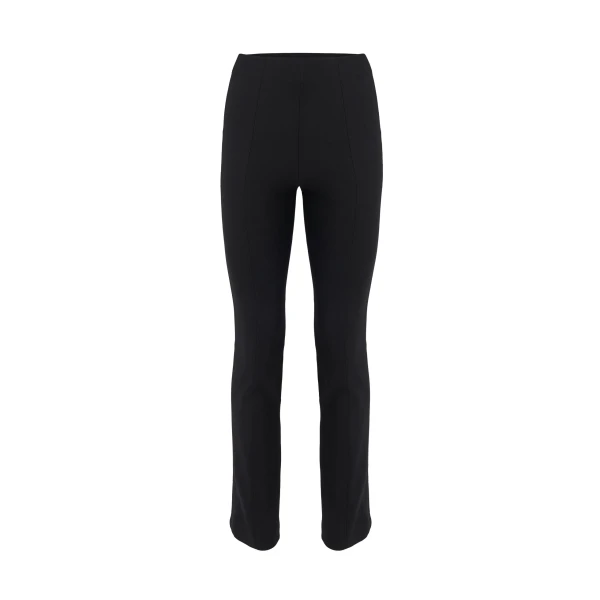 Slim-Leg Emilie Pants in Black