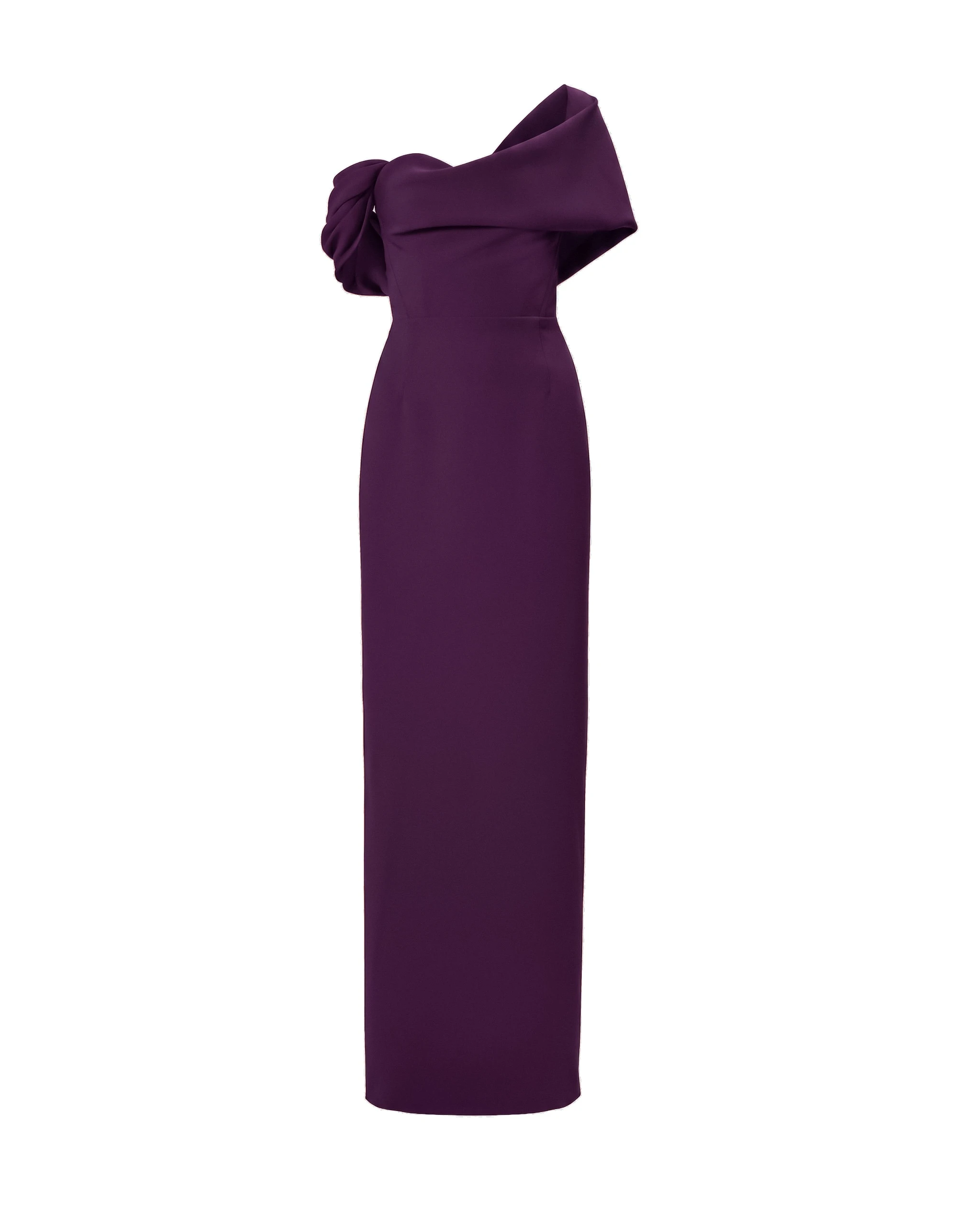 Carolina Herrera Sofia Gown in Plum | Dresses | Coveti Carolina Herrera Sofia Gown in Plum