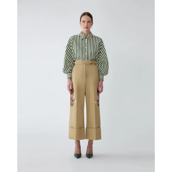 Carolina Herrera Striped Clara Shirt, view 2