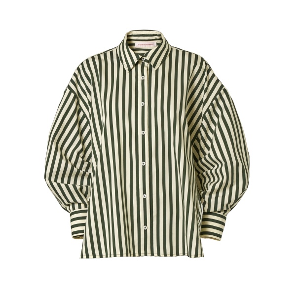 Carolina Herrera Striped Clara Shirt