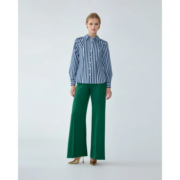 Carolina Herrera Striped Isabella Shirt, view 2