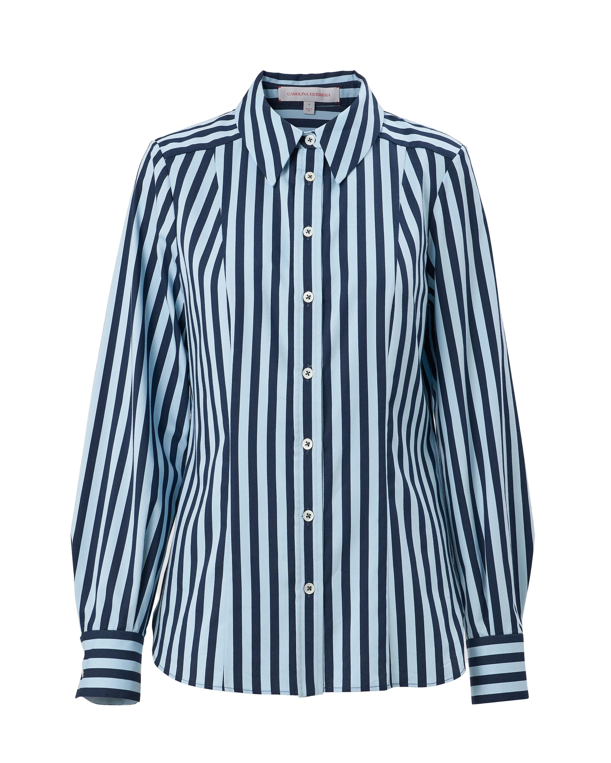 Carolina Herrera Striped Isabella Shirt | Tops | Coveti Carolina Herrera Striped Isabella Shirt