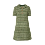 Carolina Herrera Tweed Mini Dress