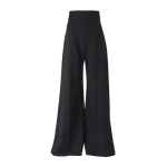 Carolina Herrera Wide-Leg Diane Pants in Black