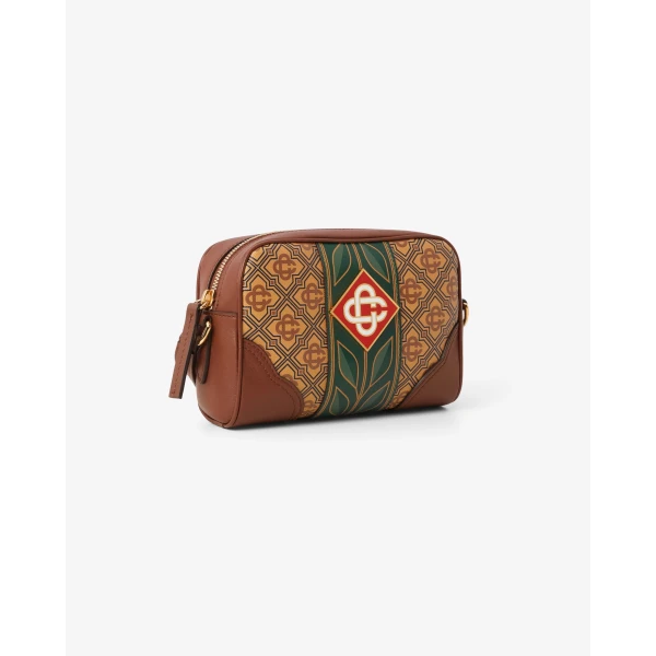Casablanca Beige Monogram Crossbody Bag | Shoulder & Crossbody Bags | Coveti