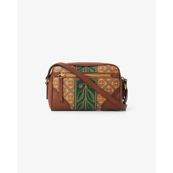 Casablanca Beige Monogram Crossbody Bag | Shoulder & Crossbody Bags | Coveti