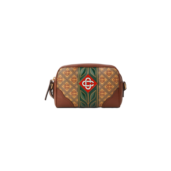Casablanca Beige Monogram Crossbody Bag | Shoulder & Crossbody Bags | Coveti