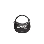 Casablanca Black Biker Bag | Shoulder & Crossbody Bags | Coveti