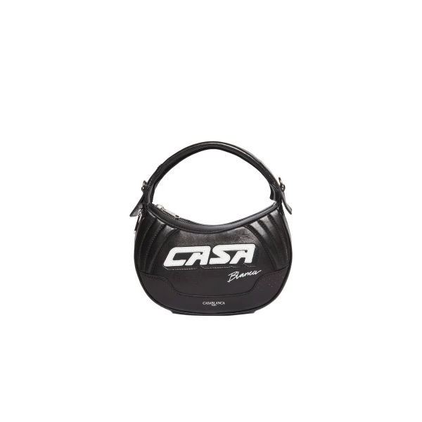 Black Biker Bag