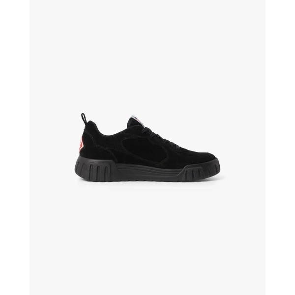 Casablanca Black Court Sneaker | Sneakers | Coveti