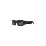 Casablanca Black Streamline Sunglasses | Sunglasses | Coveti