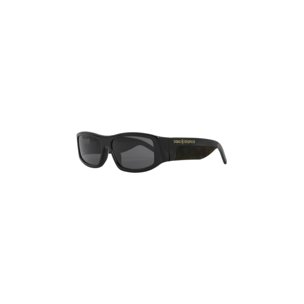 Casablanca Black Streamline Sunglasses | Sunglasses | Coveti