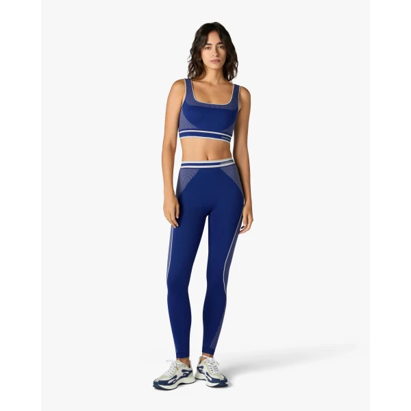 Casablanca Blue Seamless Bralette | Bralette | Coveti