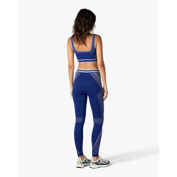 Casablanca Blue Seamless Leggings | Leggings | Coveti