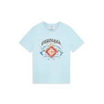 Casablanca Blue Waves T-Shirt | T-Shirt | Coveti