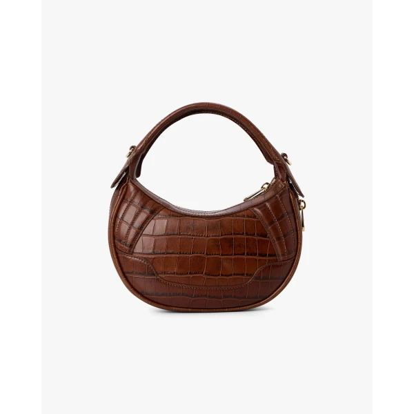 Casablanca Brown Biker Bag | Shoulder & Crossbody Bags | Coveti