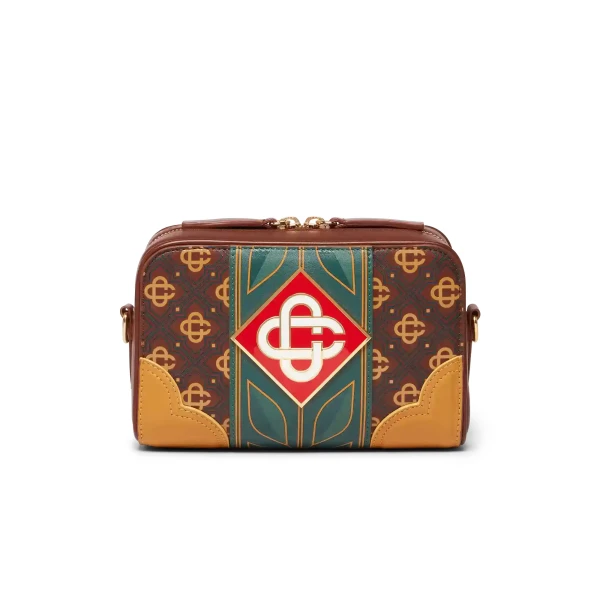 Brown Monogram Crossbody Bag