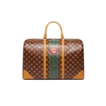 Casablanca Brown Monogram Weekender | Totes & Top-Handle Bags | Coveti