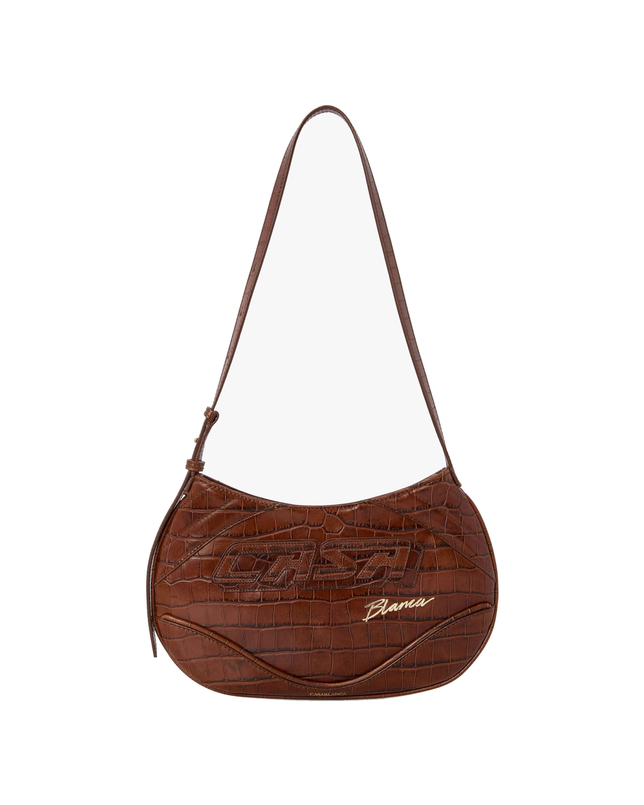 Casablanca Brown Slim Biker Bag Casablanca Brown Slim Biker Bag | Shoulder & Crossbody Bags | Coveti