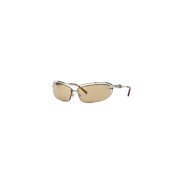 Casablanca Brown Spiral Sunglasses | Sunglasses | Coveti