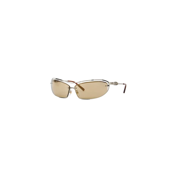 Brown Spiral Sunglasses