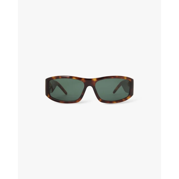 Casablanca Brown Streamline Sunglasses | Sunglasses | Coveti