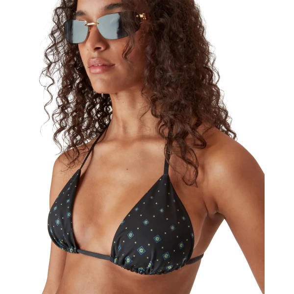 Casablanca Degrade Monogram Bikini Top | Bikini | Coveti