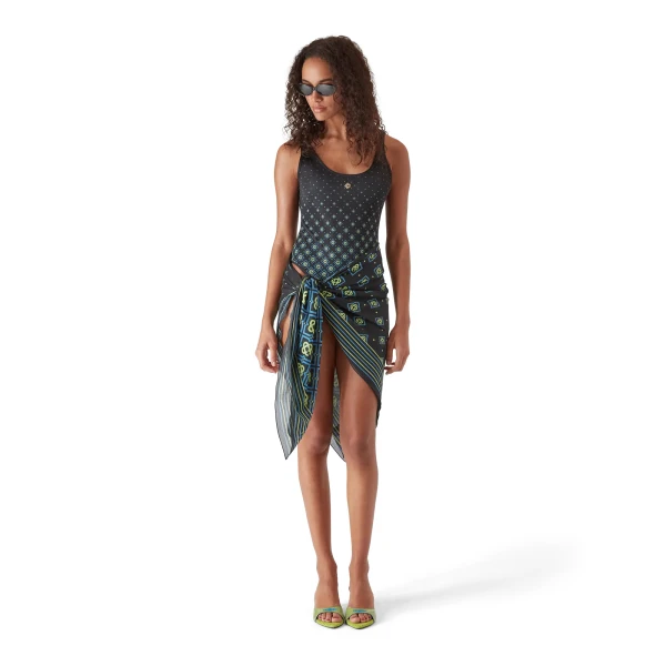 Casablanca Degrade Monogram Swimsuit | Swimsuits | Coveti