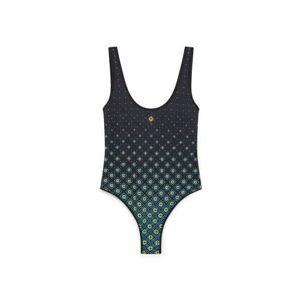Degrade Monogram Swimsuit
