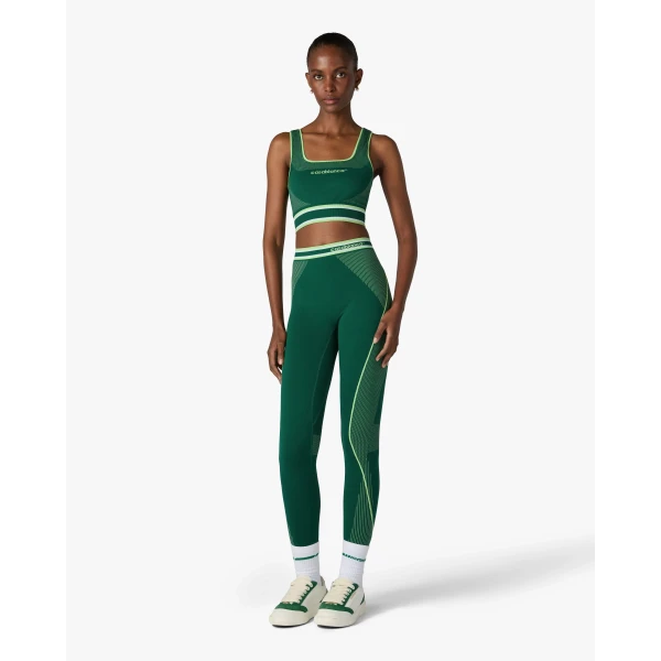 Casablanca Green Seamless Bralette | Bralette | Coveti