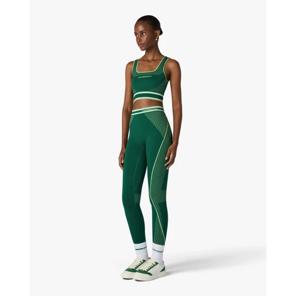 Casablanca Green Seamless Leggings | Leggings | Coveti