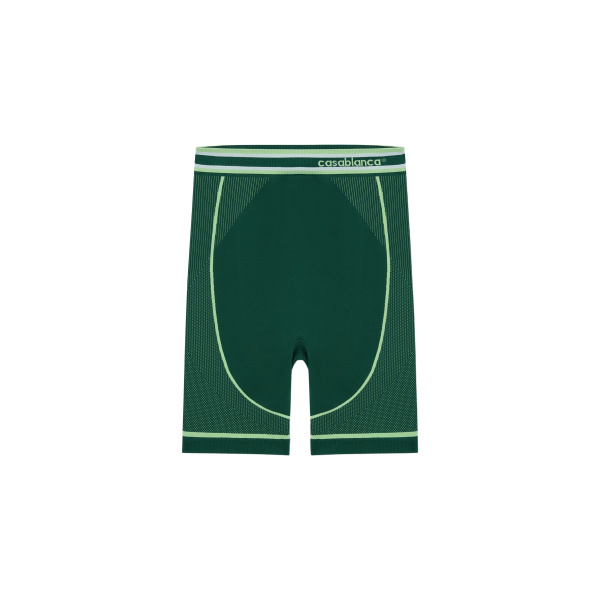 Casablanca Green Seamless Shorts | Shorts | Coveti