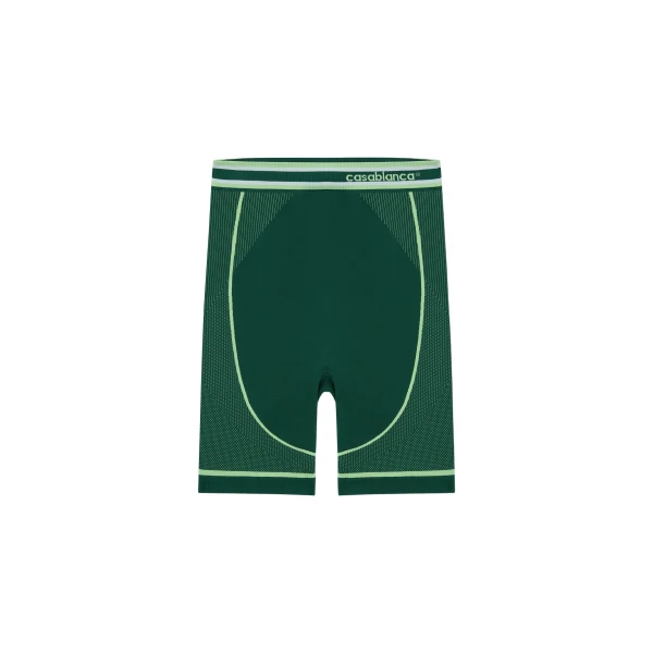 Casablanca Green Seamless Shorts | Shorts | Coveti