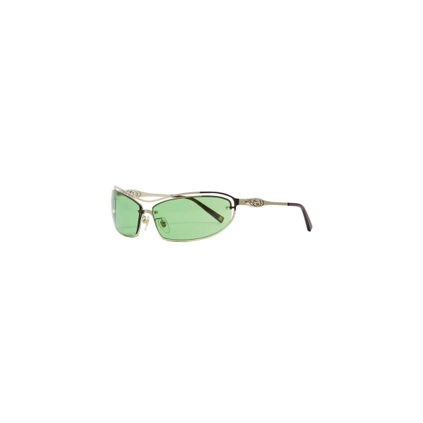 Casablanca Green Spiral Sunglasses | Sunglasses | Coveti
