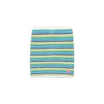 Casablanca Green Stripe Mini Skirt | Mini Skirt | Coveti