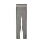 Casablanca Light Grey Seamless Monogram Leggings | Leggings | Coveti