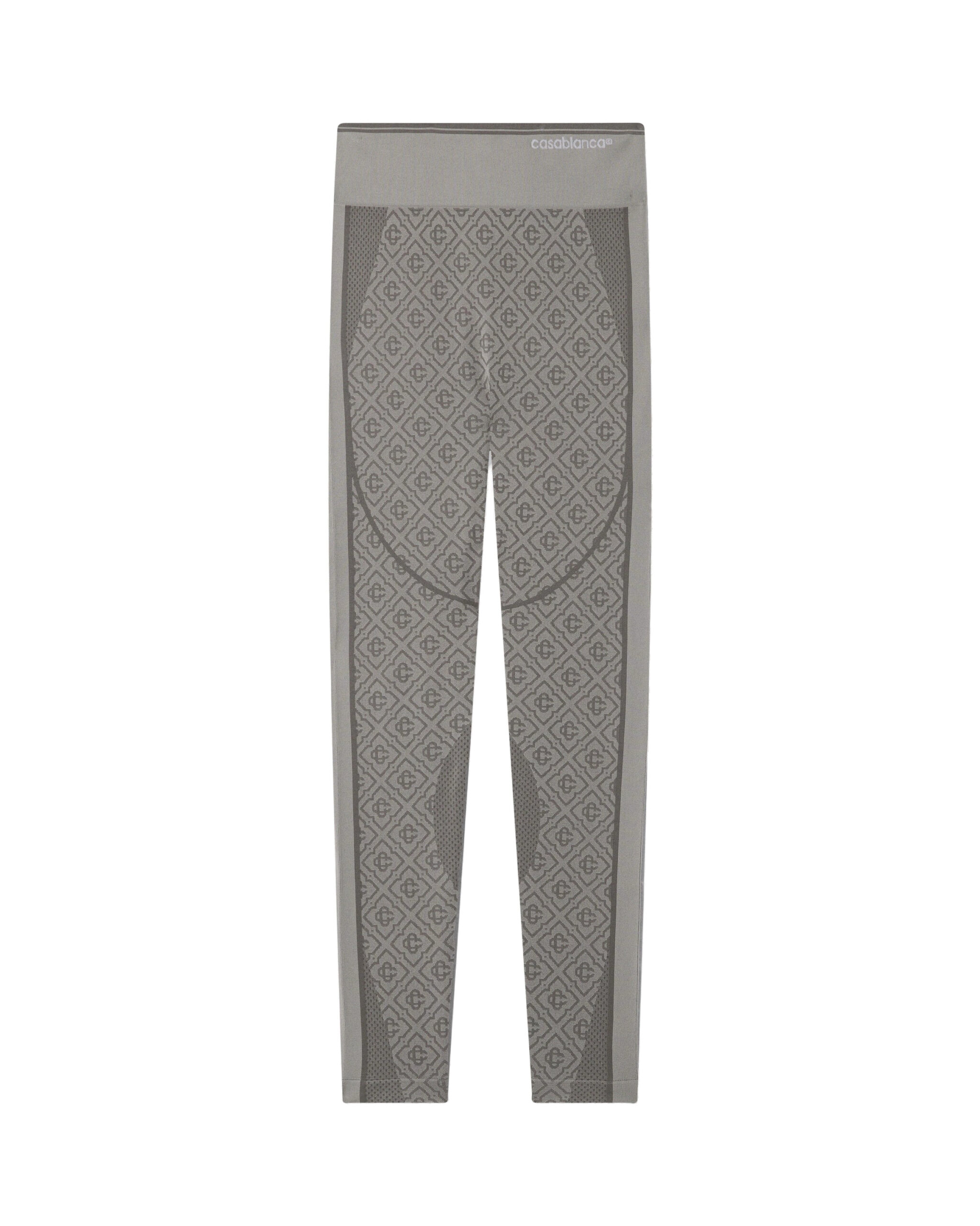 Casablanca Light Grey Seamless Monogram Leggings Casablanca Light Grey Seamless Monogram Leggings | Leggings | Coveti