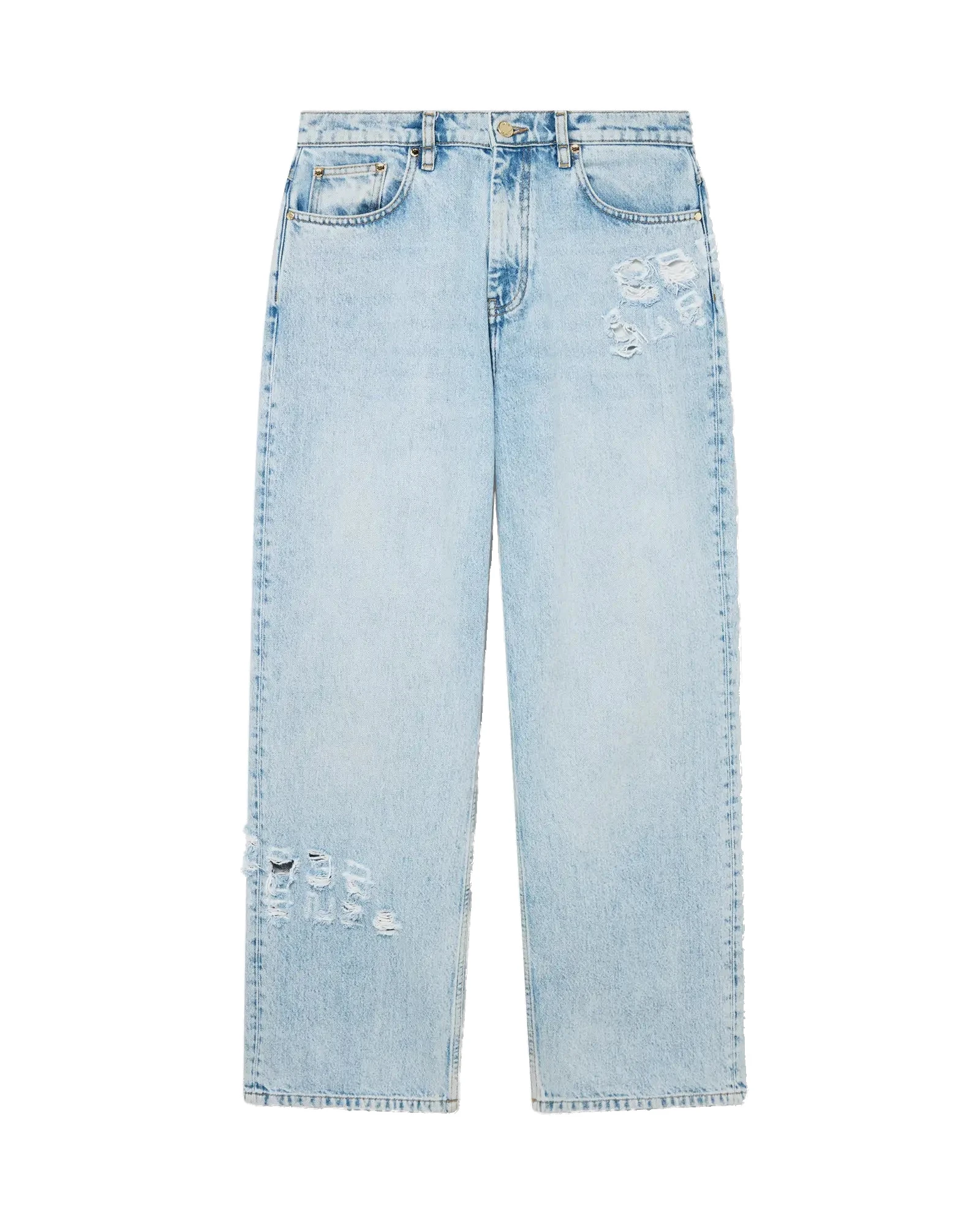 Casablanca Light Wash Graffiti Denim Jeans Casablanca Light Wash Graffiti Denim Jeans | Denim | Coveti