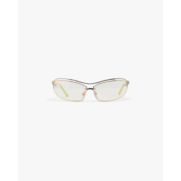 Casablanca Lime Spiral Sunglasses | Sunglasses | Coveti
