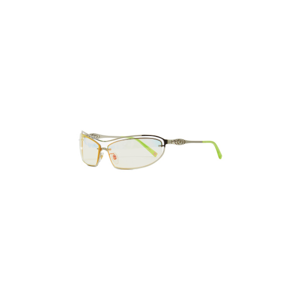 Casablanca Lime Spiral Sunglasses | Sunglasses | Coveti
