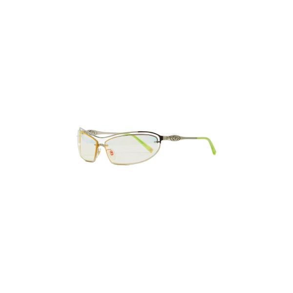 Lime Spiral Sunglasses
