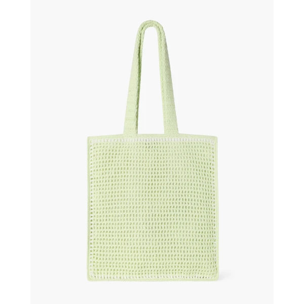 Casablanca Mint Ladurée x Casablanca Crochet Bag | Totes & Top-Handle Bags | Coveti