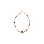 Casablanca Multicolour Bead Necklace | Necklace | Coveti